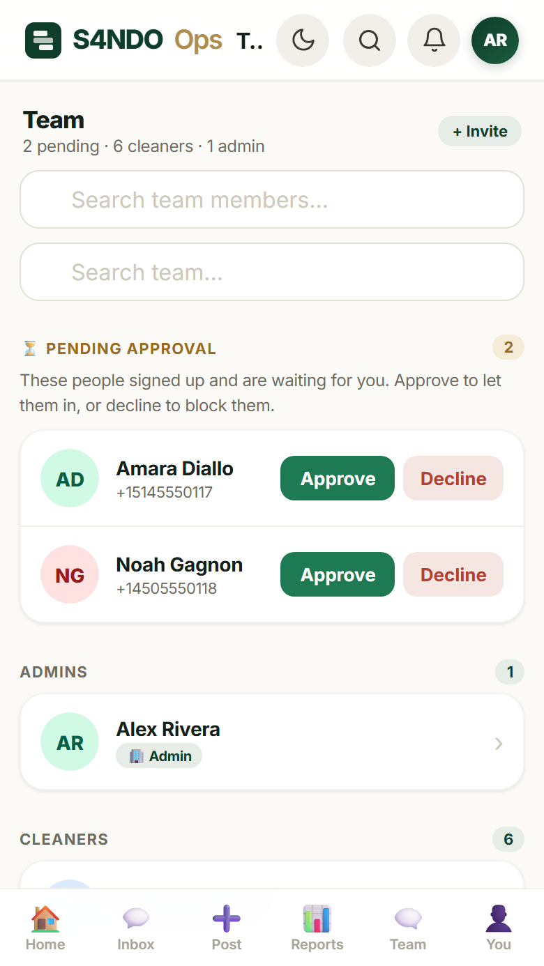 Applications, in one place.